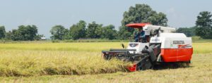Combine Harvesters in Ghana