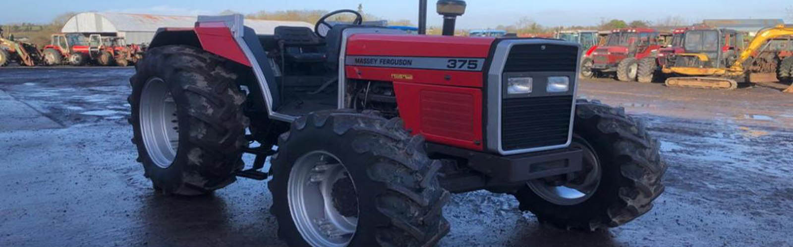 MF 375 4WD Tractor in Ghana