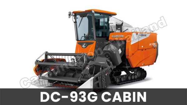 DC 93G Cabin Combine Harvester in Ghana