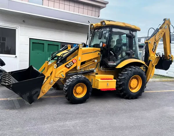Massive 420G Backhoe Loader In Ghana
